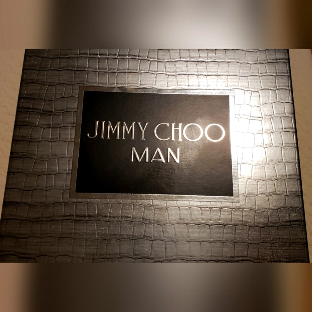 Jimmy Choo Man cologne gift set.